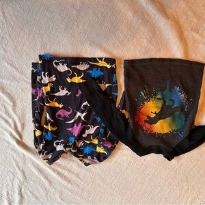 Colorful Dinosaur shirt Set